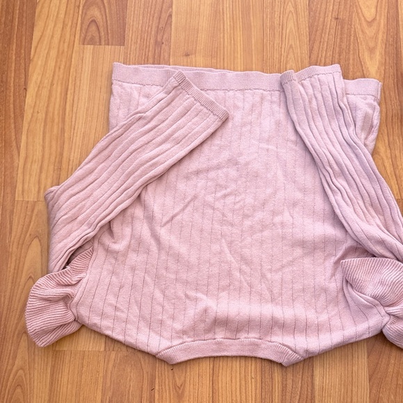 Carter's Pink Ribbed Kids Top - Picture 4 of 4
